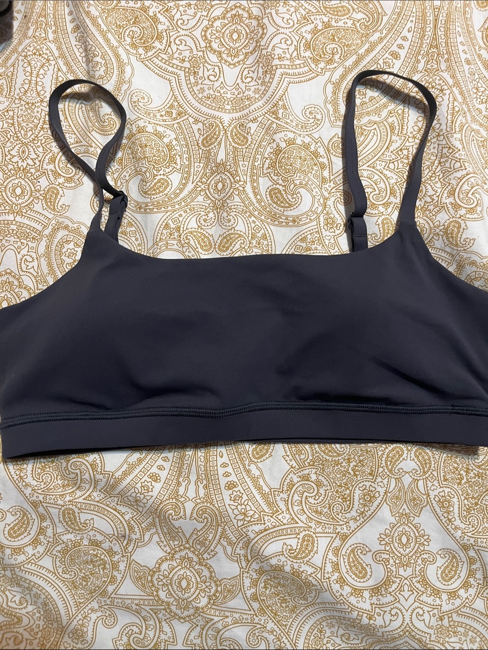 CRZ YOGA Charcoal Wireless Sports Bralette